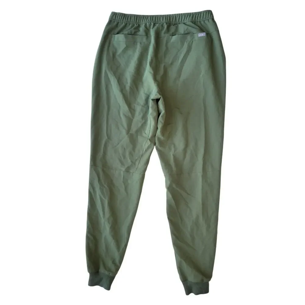 Figs Men’s Tansen Jogger Scrub Pants Dark Olive Size XL Tall